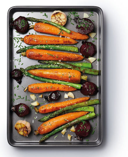 Kitchen Craft Ταψί από Ανοξείδωτο Ατσάλι με Αντικολλητική Επίστρωση 27x39cm