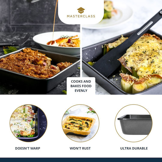 Kitchen Craft Tavă De Copt Din Oțel Inoxidabil Cu Acoperire Antiaderentă