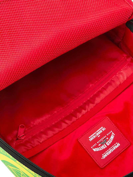 Sprayground Ученическа Раница Зелена с Джоб за Бутилка