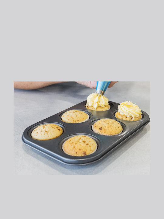Kitchen Craft Φόρμα Ζαχαροπλαστικής για Cupcakes/Muffins 27x18εκ.