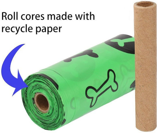 1 Roll Biodegradable Poop Bags 15pcs