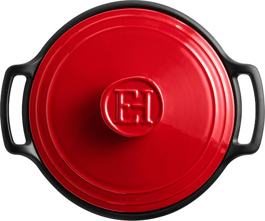 Emile Henry Gusseisen Töpfe aus Untiefe 4l / 28cm