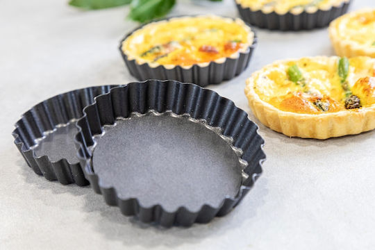 Kitchen Craft Φόρμα Ζαχαροπλαστικής για Τάρτα 10x10εκ. 4τμχ