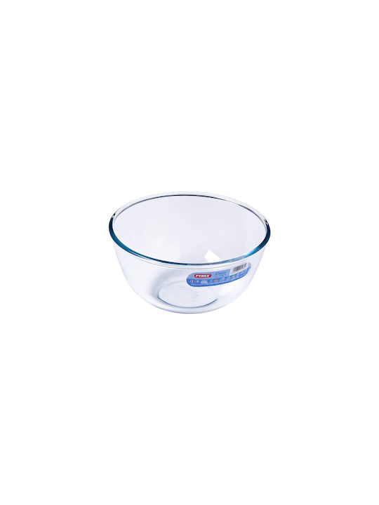 Pyrex Μπωλ Σερβιρίσματος Στρογγυλό Γυάλινο Μπεζ 3τμχ