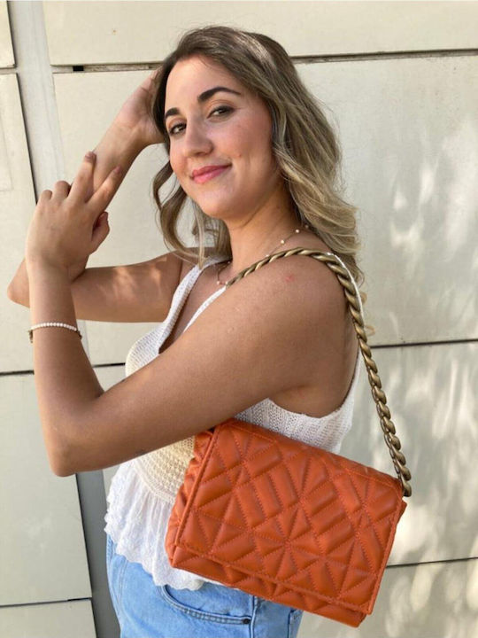 Damentasche Schulter Orange