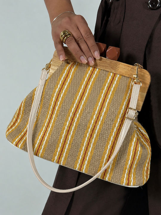 Women's Bag Shoulder Crossbody Handbag Beige