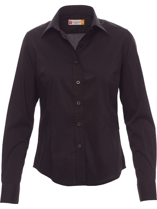 Long Sleeve Women's Shirt Black