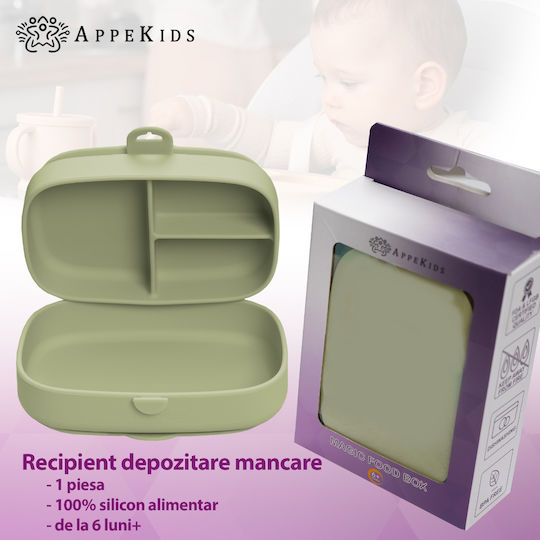 AppeKids Cutie De Prânz Pentru Copii Din Plastic Bej