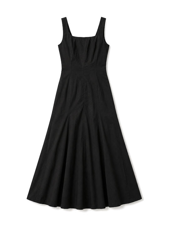 Summer Maxi Evening Dress Black