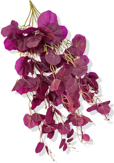 Stewehome Artificial Hanging Leafy Decorative Purple Ivy