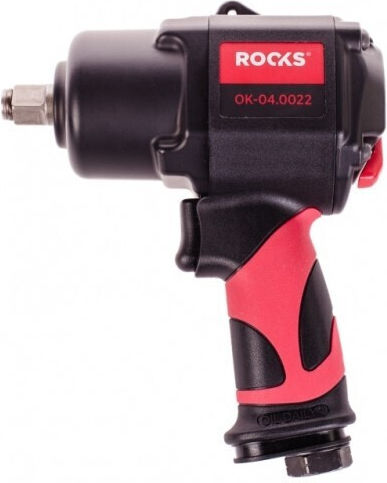 Rooks OK-04.0022 Luftschlagschrauber 1/2" mit Maximalem Drehmoment 138,68kgm