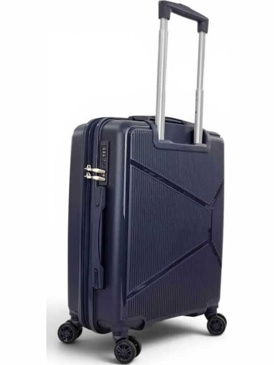 Reise Koffer Kabine Hart Dunkelblau Höhe 55cm Reise Koffer Kabine Hart Dunkelblau Höhe 55cm
