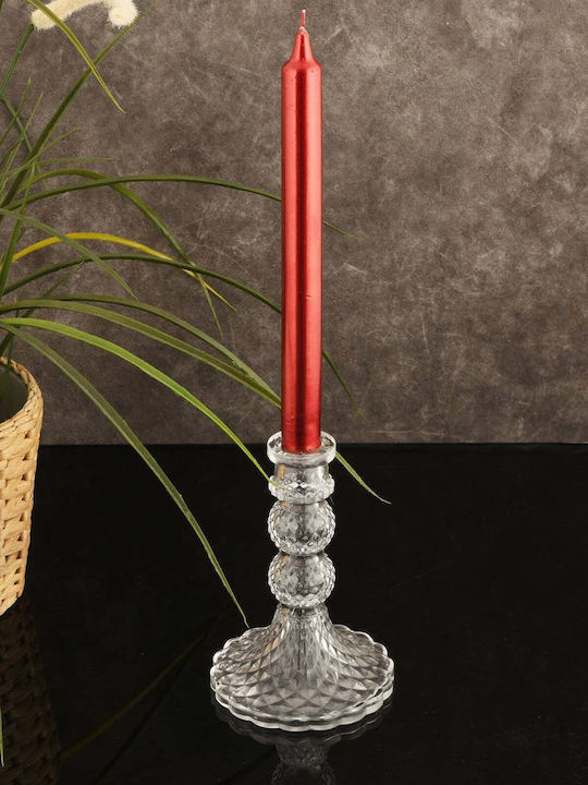 SteweHome Crystal Candle Holder 10x15cm