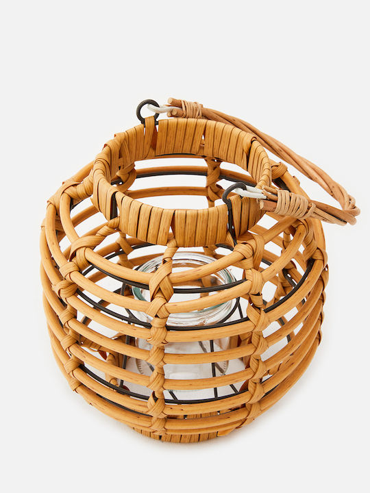 SteweHome SteweHome Holzkerzenhalter in Beige Farbe 10x21.5x15cm