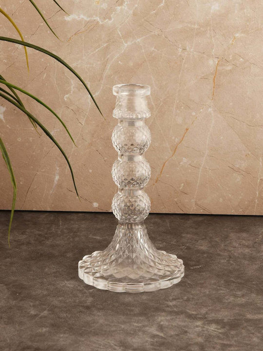 SteweHome Glass Candle Holder 10x15cm