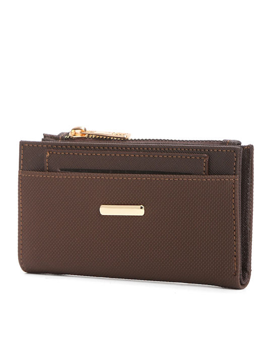 Kleines Damenbrieftasche Braun