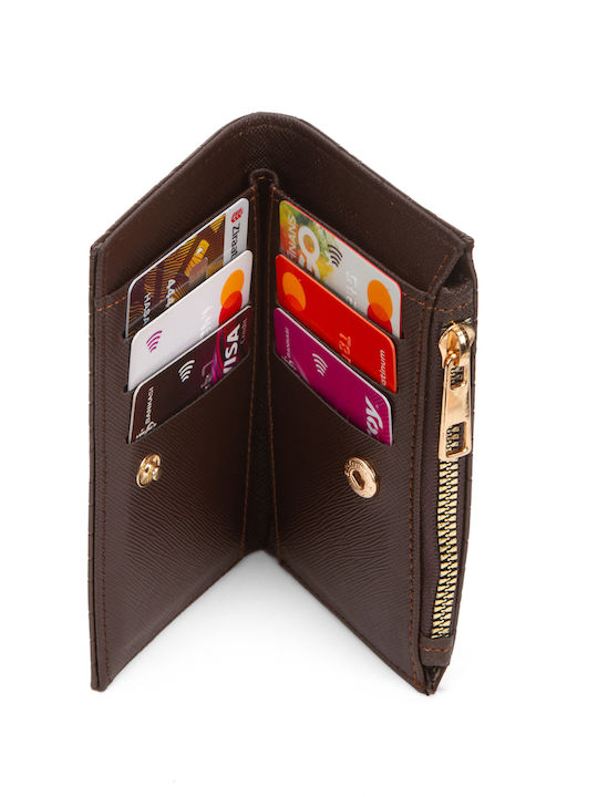Kleines Damenbrieftasche Braun
