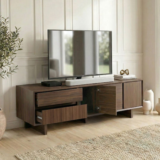 Capri Floor-standing Walnut 180x45x55 cm
