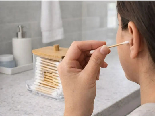 Verk Group Acryl Baumwolle Transparent Badezimmerboxen und -körbe