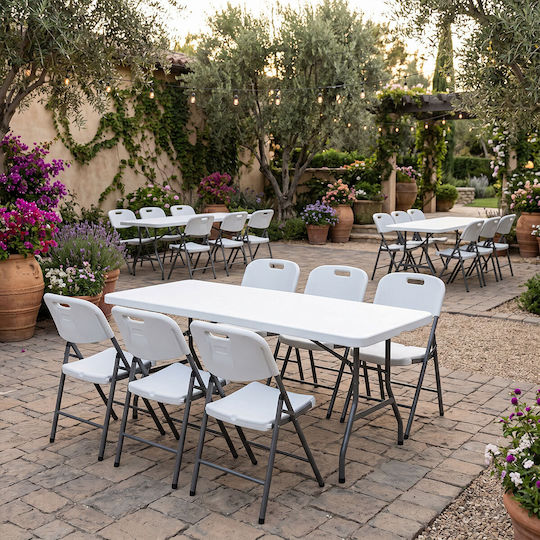 Catering Λευκή 57x46x81εκ. Catering Λευκή 57x46x81εκ.