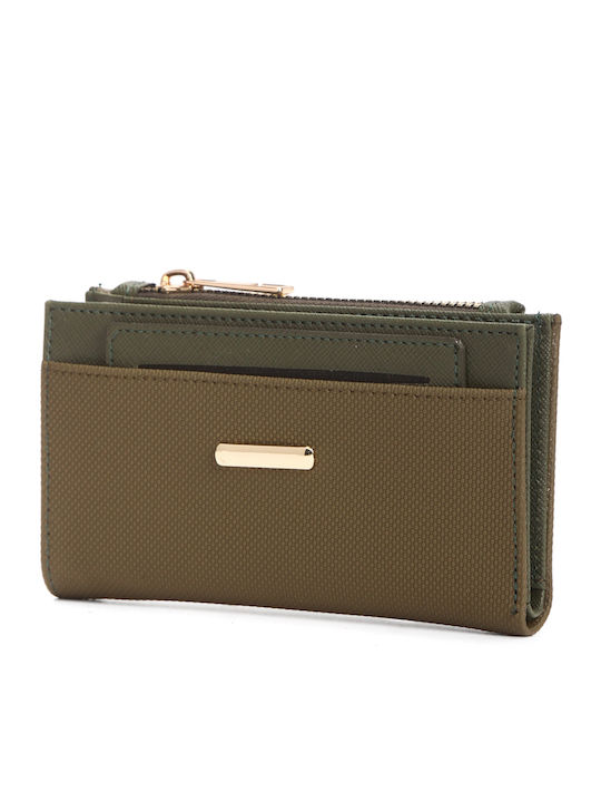 Kleines Damenbrieftasche Khaki