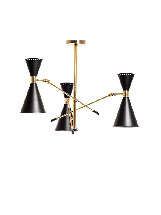 Deli Pendant Ceiling Light For 6 Bulbs E27 82x82cm