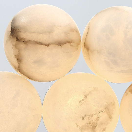 Kepler Ceiling Light LED With Warm White Light 45.6x45.6cm