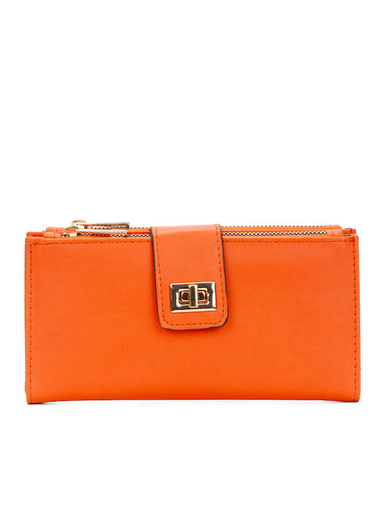 Kleines Damenbrieftasche Orange