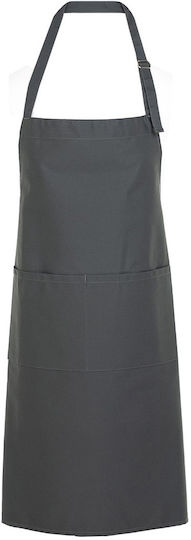 About Basics Full Body Waiter Apron 00404b Grey
