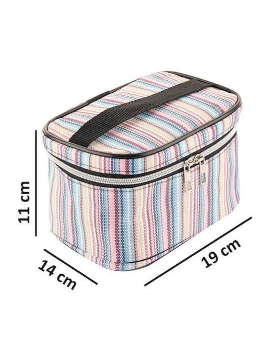 Enpapa Multifunctional Set of 3 Makeup Bags Set of Multicolour Sponges
