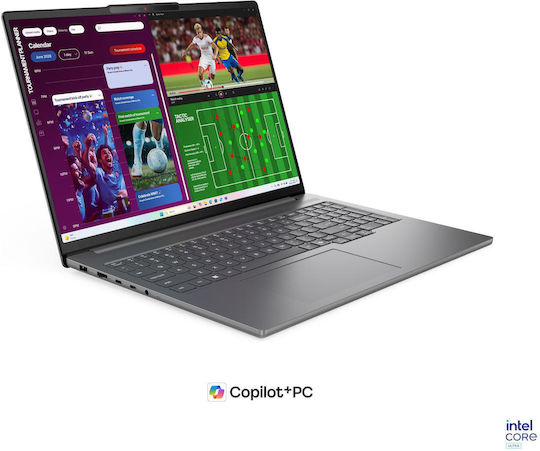 Lenovo IdeaPad Pro 5 16IPH11 16" OLED 120Hz Ultra 7-356H 32GB 1TB SSD GeForce RTX 5050 Windows 11 Home With 170W Charger Greek Keyboard