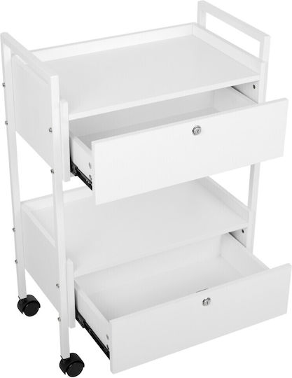 Habys Tropichlato Tische auf Rädern Krankenpflege P62xB36xH90cm T-SS138