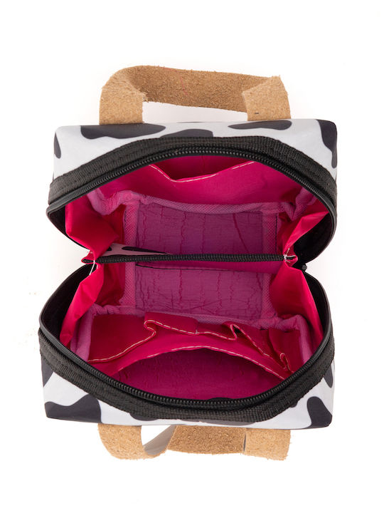 Enpapa Multifunctional Makeup Bag Compartments Brushes Eyeshadow Palette Personal Care Organizer