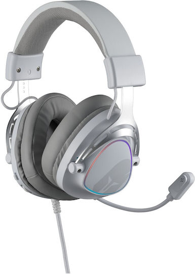 Spartan Gear Erato Over Ear Gaming Headset με σύνδεση 3.5mm Λευκό for Nintendo Switch / Nintendo Switch 2 / PC / PS4 / PS5