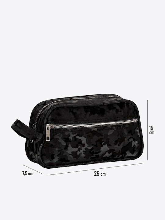Enpapa Makeup Bag Transparent Panel Cosmetic Organizer 22x20 Cm Enp-016123-v2419