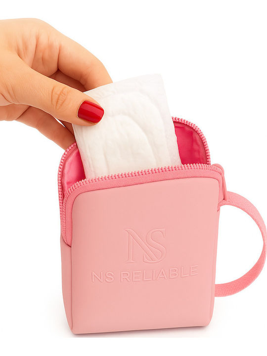 Enpapa Mini Organizer Storage Case for Women's Sanitary Pads 10x14x3 Cm Enp-016111-v2408
