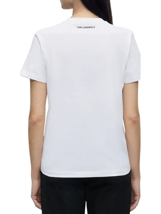 Karl Lagerfeld T-Shirt Λευκό