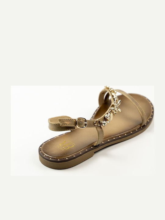 Women's Flat Sandals Beige