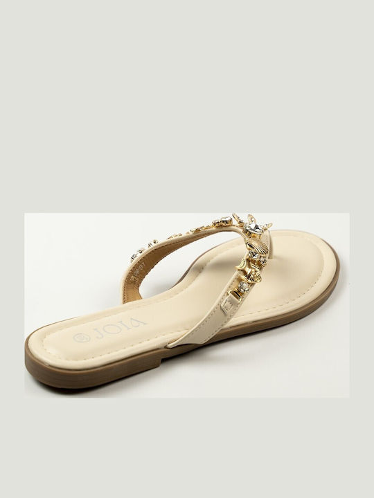 Women's Flat Sandals Beige