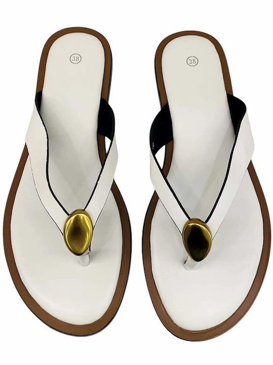 Weiß Damen Sandalen