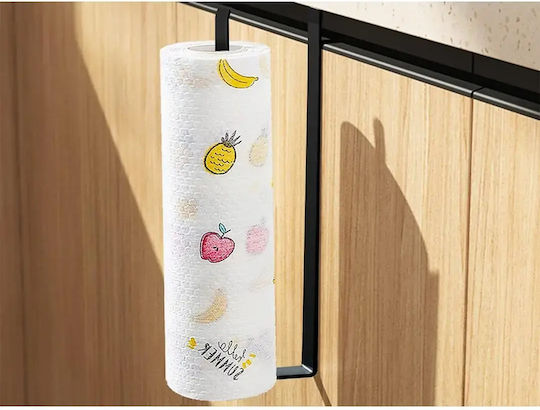 Verk Group Wall Mounted Metallic Black Paper Towel Holder