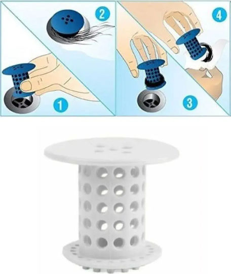 Shower & Sink Drain Hair Catcher Universal 2 Pieces Tc-538
