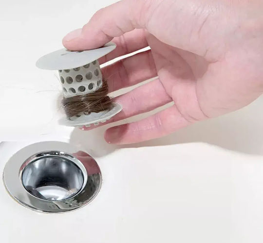 Shower & Sink Drain Hair Catcher Universal 2 Pieces Tc-538