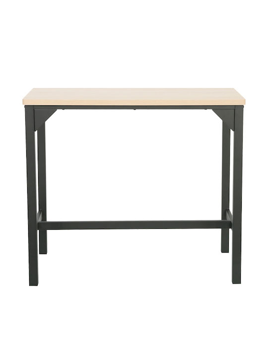 Pakketo Esszimmermöbel-Set mit Bar mit 4 Hockern 100x60cm