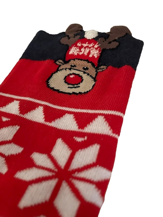 Diwari Men's Christmas Socks Red