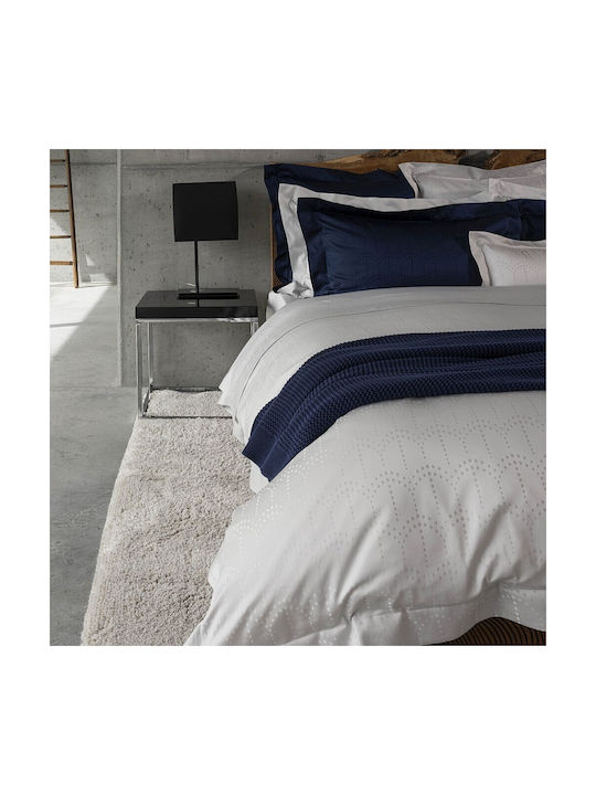 Celso De Lemos Pillowcase with Envelope Cover Gray 50x80cm.