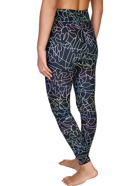 Training Damen Leggings Mehrfarbig