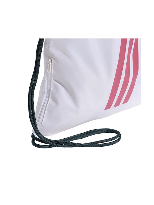 adidas Real Madrid Men's Shoulder Bag for Gym White