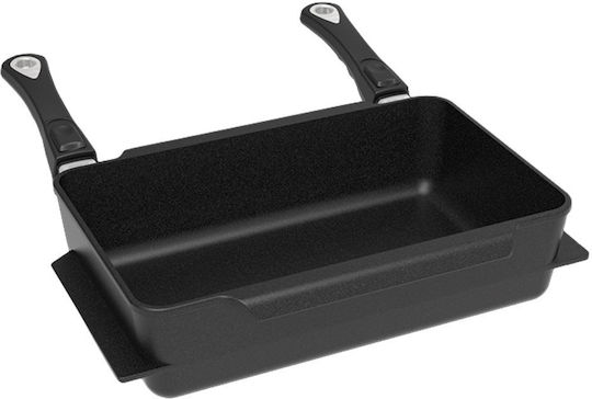 AMT Gastroguss Baking Pan from Cast Aluminum with Non-Stick Interior Coating 24x38cm