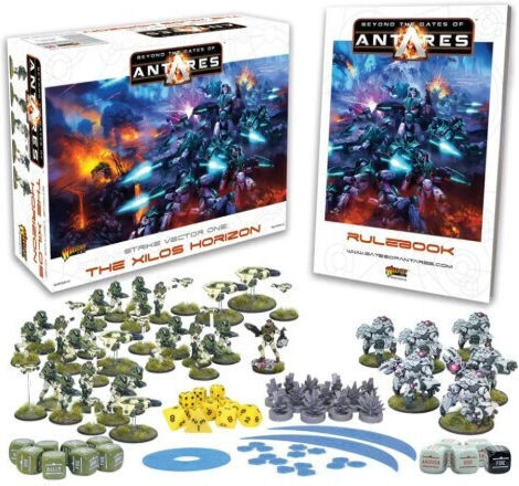Warlord Beyond Gates Antares Strike Vector One Xilos Horizon Starter Set